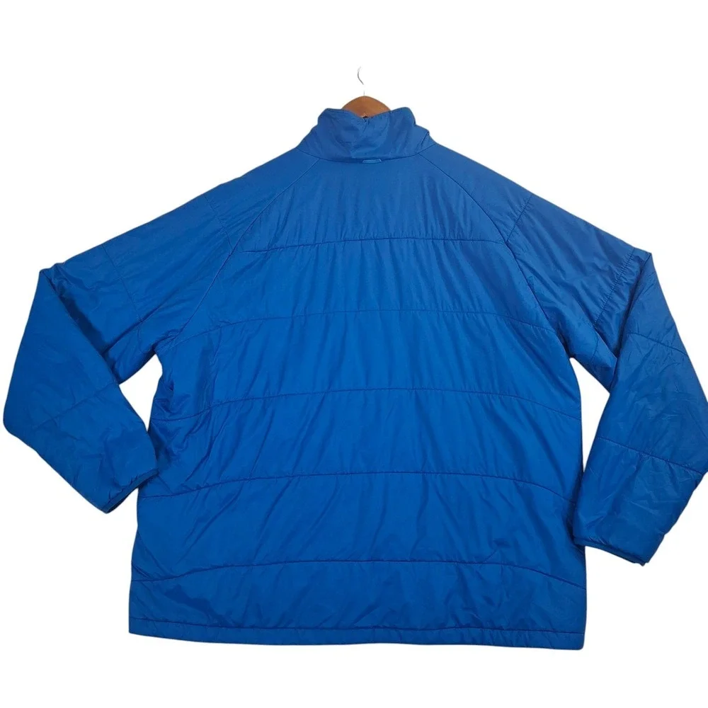 The North Face Junction Insulated Jacket Men's XXL Blue Quilted Puffer Full Zip